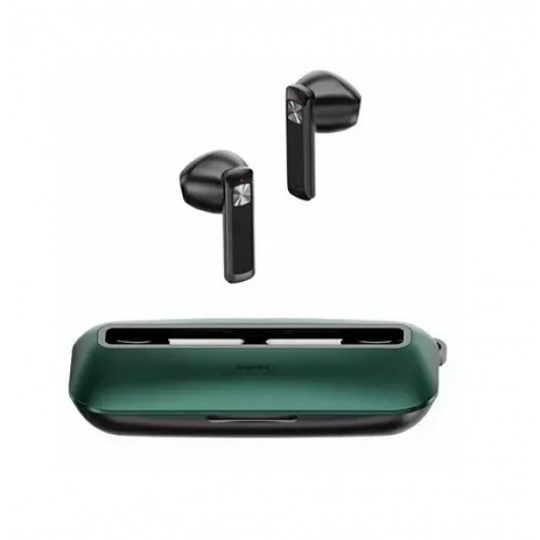 Remax TWS-28 Earbud Bluetooth Handsfree Πράσινο