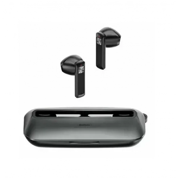 Remax TWS-28 Earbud Bluetooth Handsfree Γκρι