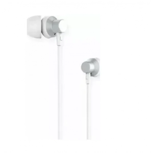 Remax RM-512 In-ear Handsfree με Βύσμα 3.5mm Ασημί