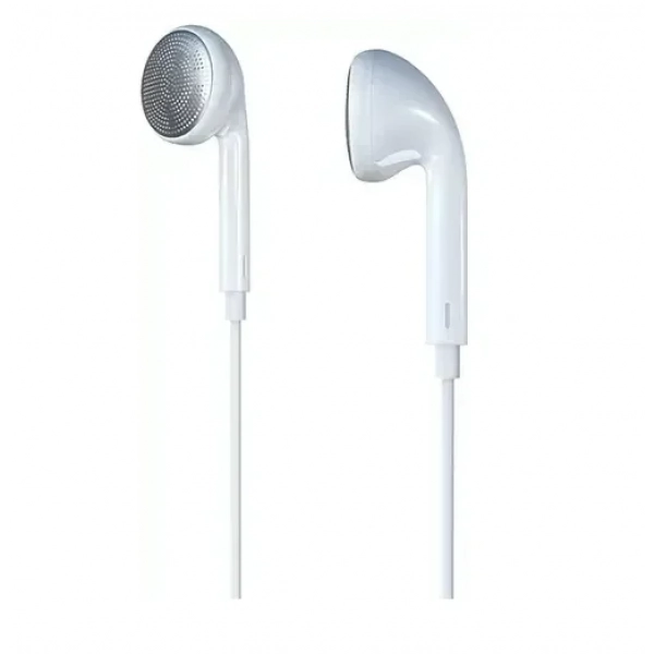 Remax RM-303 Earbuds Handsfree με Βύσμα 3.5mm Λευκό