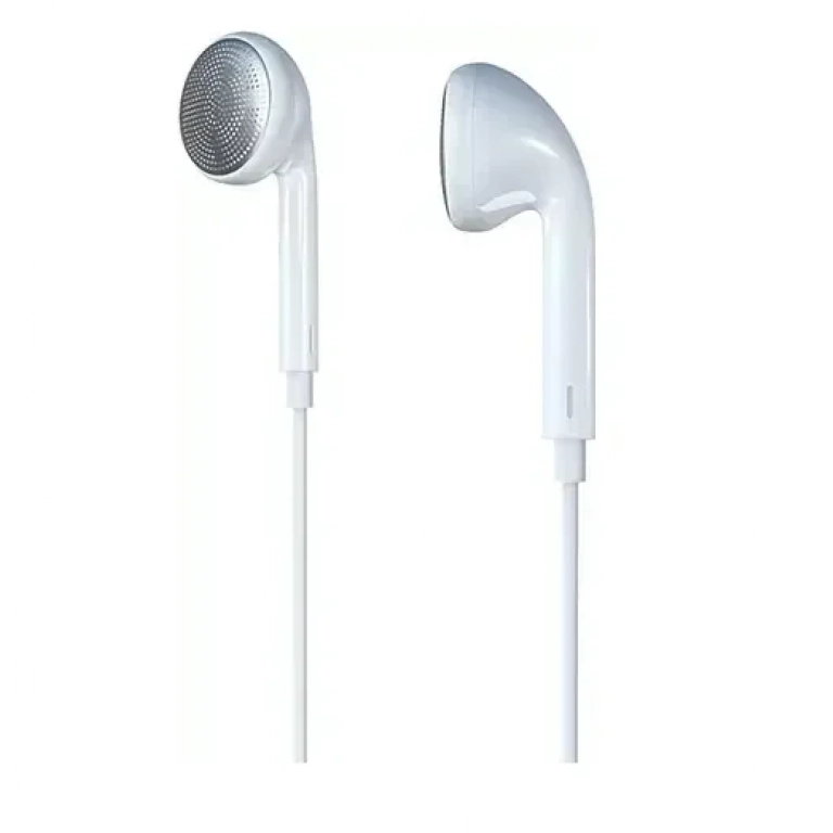 Remax RM-303 Earbuds Handsfree με Βύσμα 3.5mm Λευκό