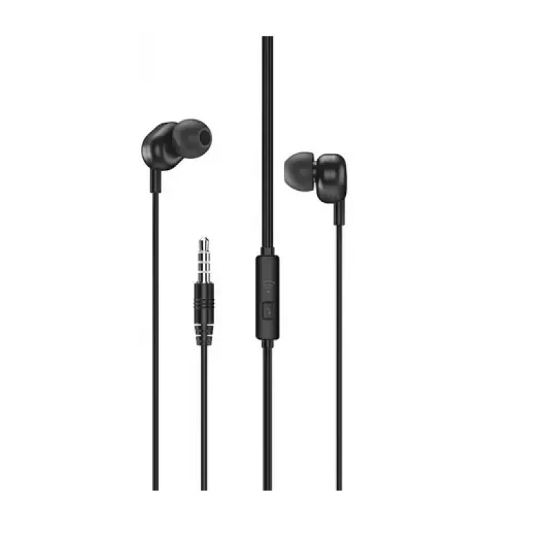 Remax RW-105 In-ear Handsfree με Βύσμα 3.5mm Μαύρο