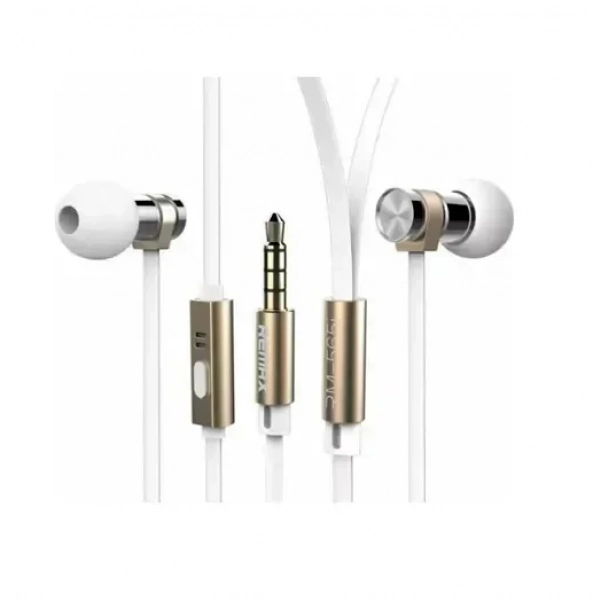 Remax RM-565i In-ear Handsfree με Βύσμα 3.5mm Λευκό