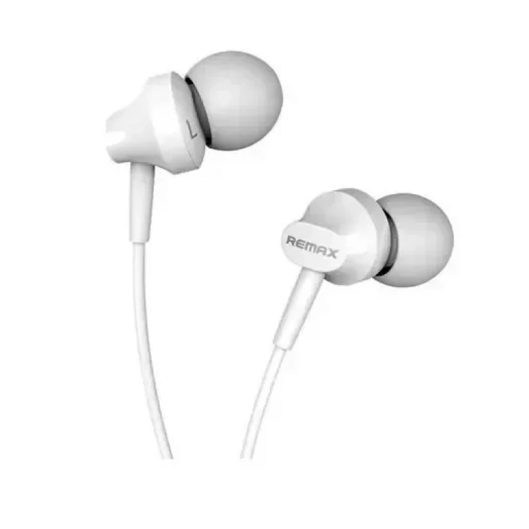 Remax RM-501 In-ear Handsfree με Βύσμα 3.5mm Λευκό