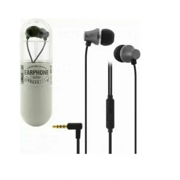 Remax WI80 In-ear Handsfree με Βύσμα 3.5mm Μαύρο