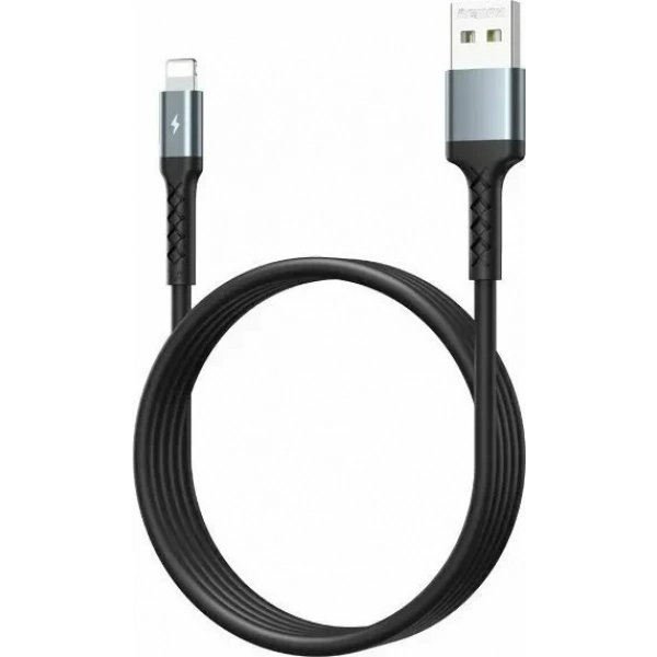 Remax Kayla Series USB to Lightning Cable Μαύρο 1m
