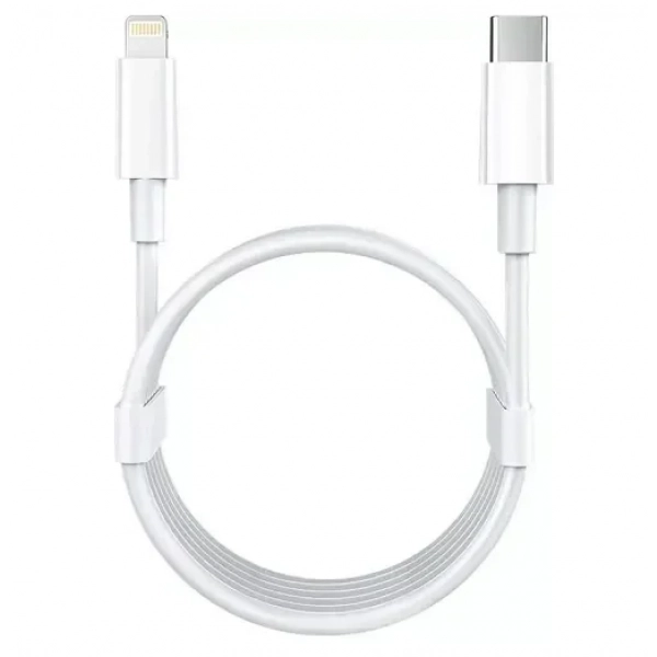 Remax RC-135L Regular USB 2.0 Cable USB-C male - Lightning Λευκό 1m (RC-135L)
