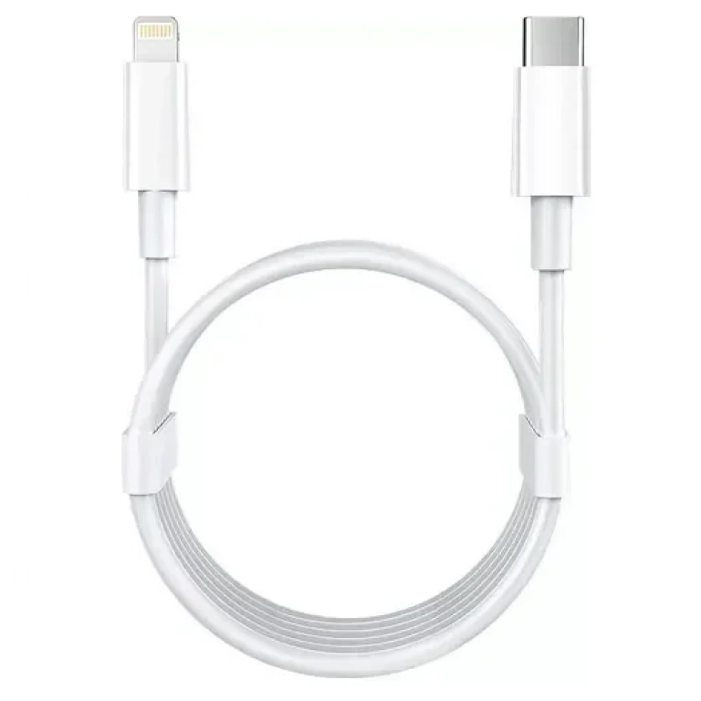 Remax RC-135L Regular USB 2.0 Cable USB-C male - Lightning Λευκό 1m (RC-135L)