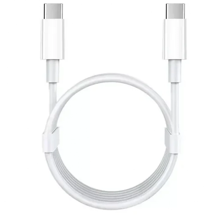 Remax Regular USB 2.0 Cable USB-C male – USB-C male Λευκό 1m (RC-135C)