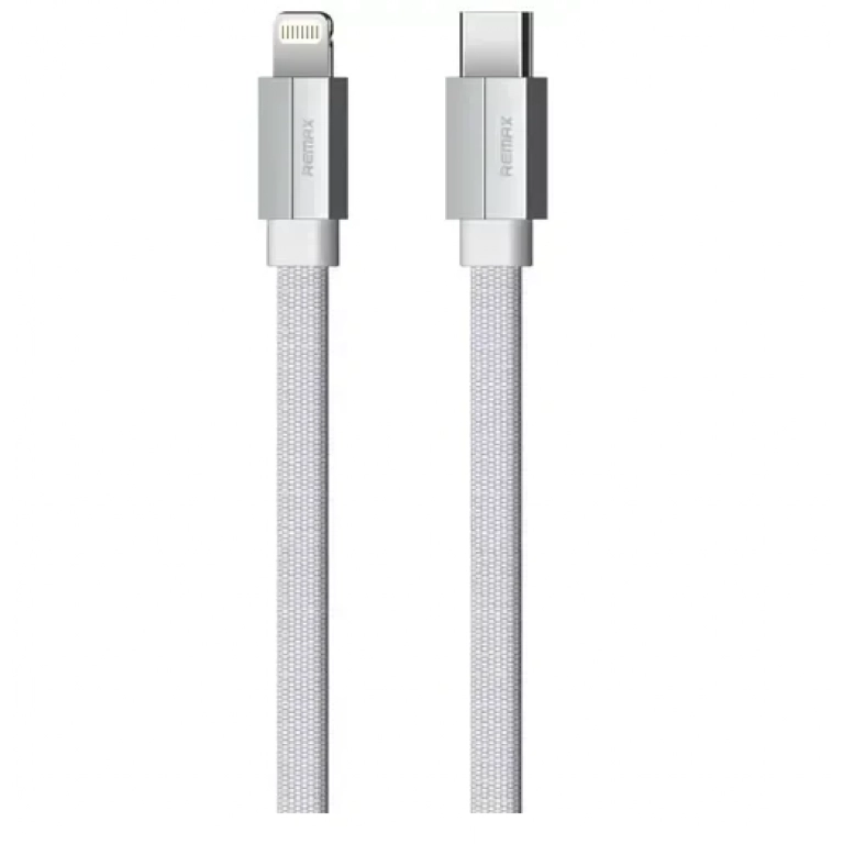 Remax USB 2.0 Cable USB-C male - Lightning Λευκό 1.0m (Kerolla)