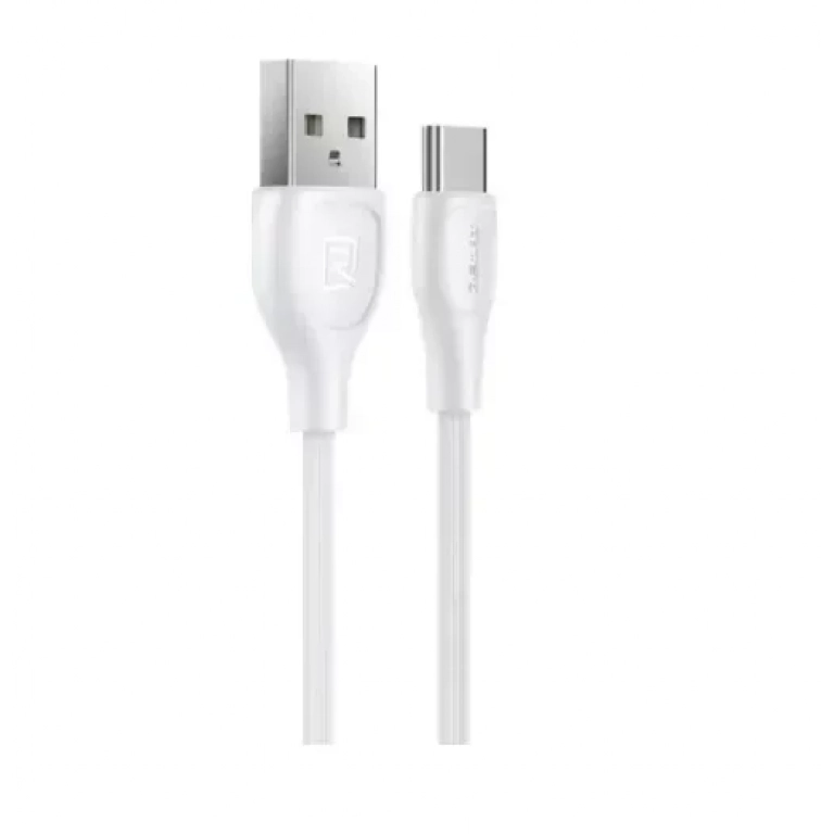 Remax Regular USB 2.0 Cable USB-C male – USB-A male Λευκό 1m (RC-138a)