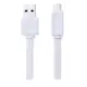 Remax Flat USB 3.0 Cable USB-C male - USB-A male Λευκό 1m (Fast)