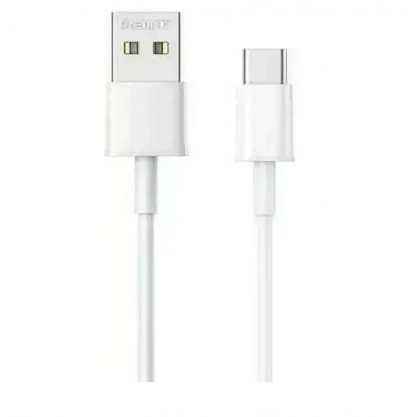 Remax RC-163A USB 2.0 Cable USB-C male - USB-A male Λευκό 1m