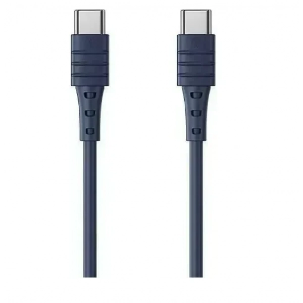 Remax RC-068 USB 2.0 Cable USB-C male - USB-C male Μπλε 1m