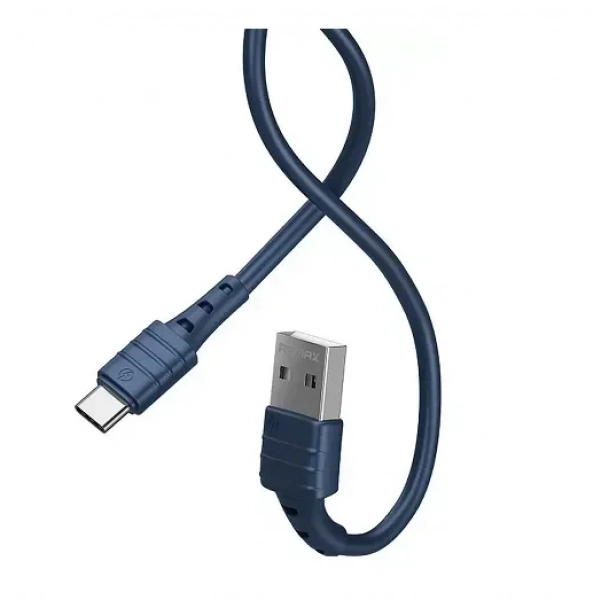 Remax RC-179m USB 2.0 Cable USB-C male – USB-A male Μπλε 1m