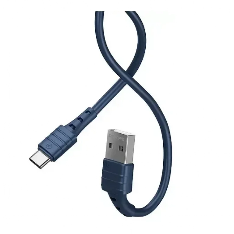 Remax RC-179m USB 2.0 Cable USB-C male – USB-A male Μπλε 1m