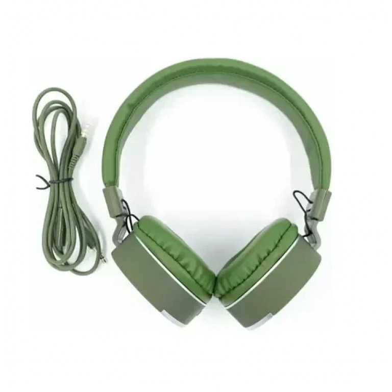 Elmcoei MF-990AP Ενσύρματα On Ear Ακουστικά Χακί