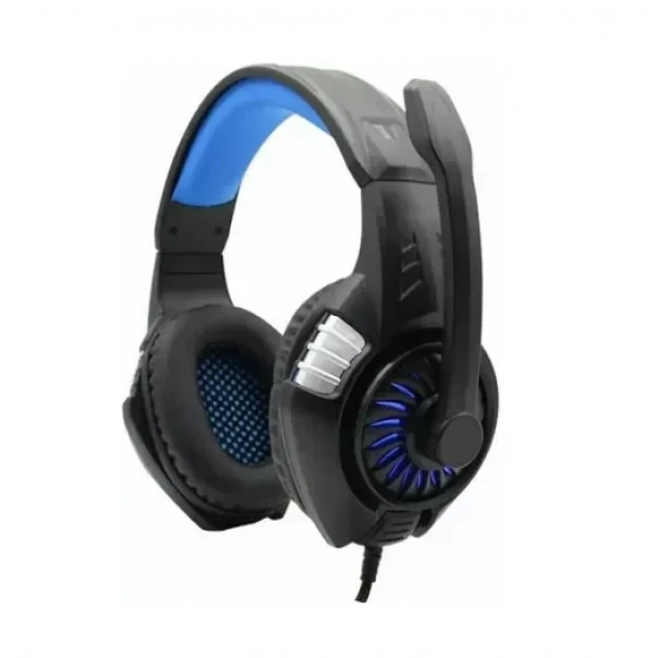 Komc S80 Over Ear Gaming Headset (3.5mm / USB) Blue