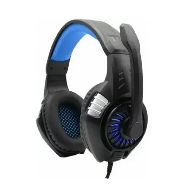 Komc S80 Over Ear Gaming Headset (3.5mm / USB) Blue