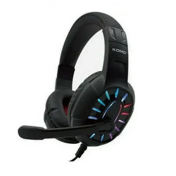 Komc G313 Over Ear Gaming Headset (2x3.5mm / USB) Black