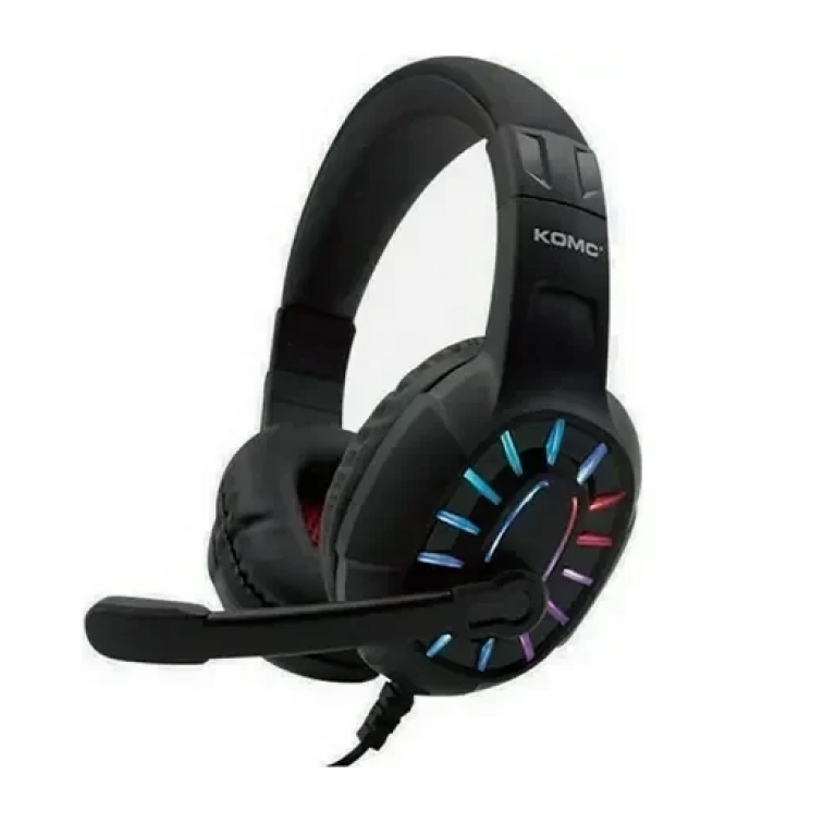 Komc G313 Over Ear Gaming Headset (2x3.5mm / USB) Black