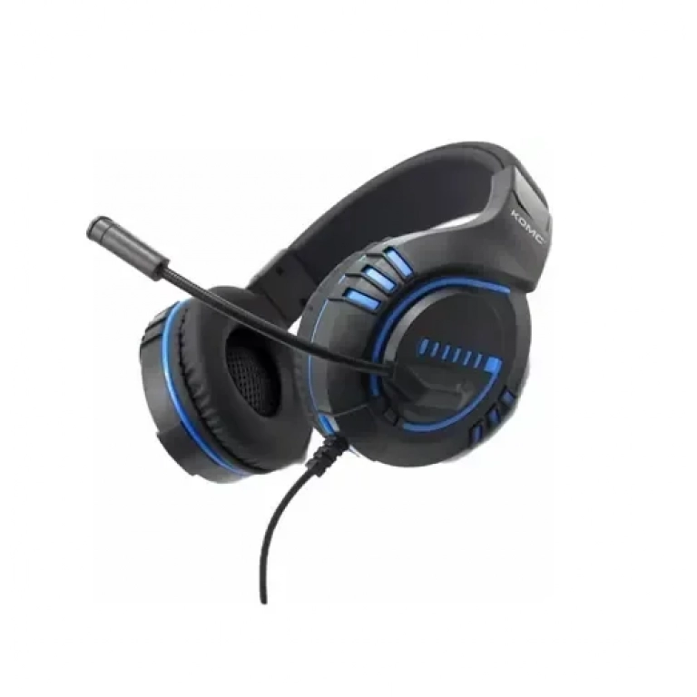 Komc M202 Gaming Headset Black/Blue (3.5mm)