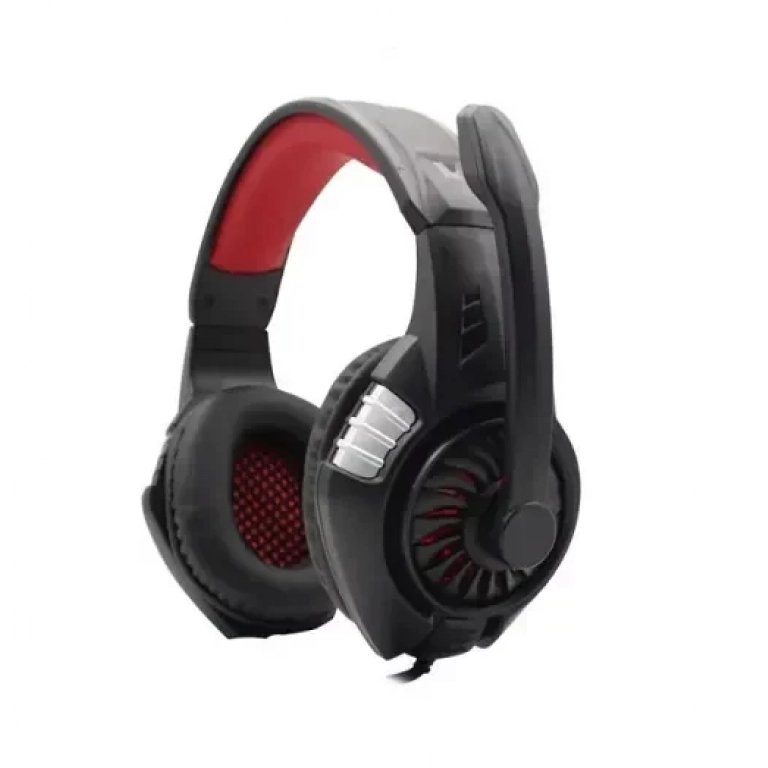 Komc S80 Gaming Headset (3.5mm / USB) Red