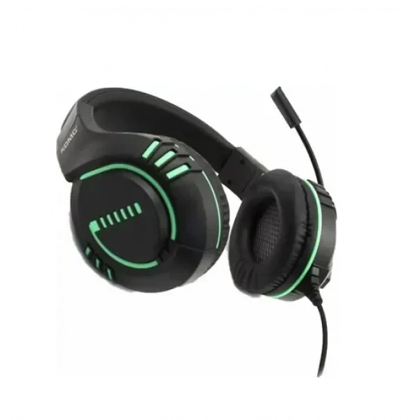 Komc M202 Gaming Headset Black/Green (3.5mm)