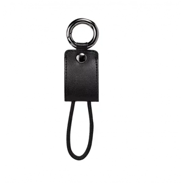 Hoco Keychain USB 2.0 to micro USB Cable Μαύρο 0.15m (UPL19-M)