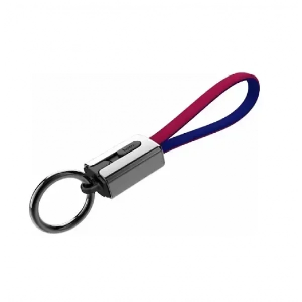 Hoco Keychain USB 2.0 to micro USB Cable Πολύχρωμο 0.19m (U36)