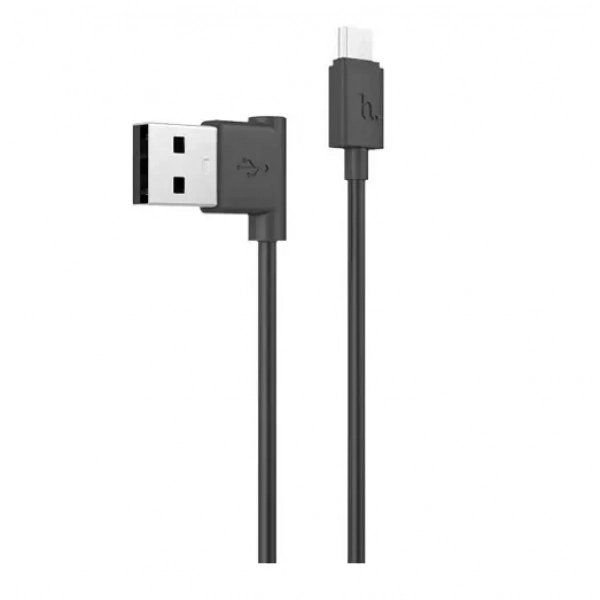 Hoco Regular USB 2.0 to micro USB Cable Μαύρο 1.2m