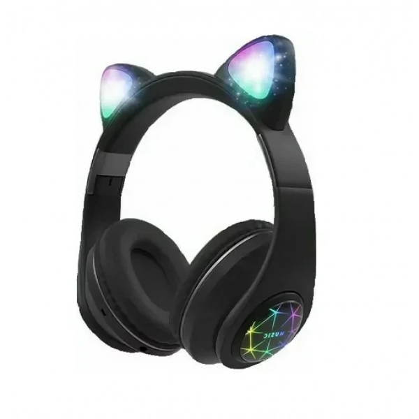 Cat M2 Ασύρματα/Ενσύρματα Over Ear Παιδικά Ακουστικά Μαύρα
