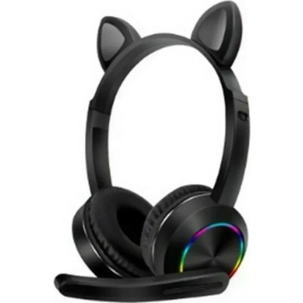AKZ-K23 Ασύρματα Bluetooth Over Ear Παιδικά Ακουστικά Μαύρα