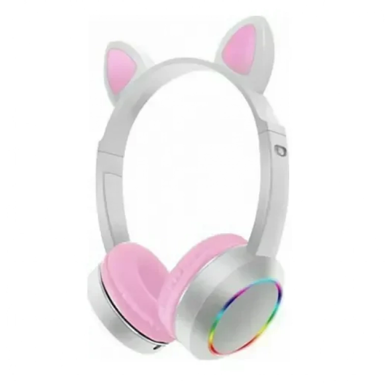 AKZ-K24 Ασύρματα Bluetooth On Ear Ακουστικά Λευκά