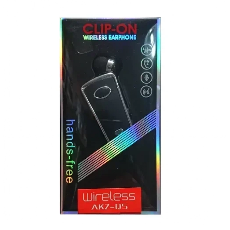 AKZ-Q5 Bluetooth Handsfree Ασημί