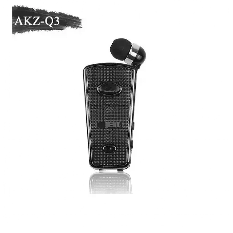 AKZ-Q3 In-ear Bluetooth Handsfree Μαύρο