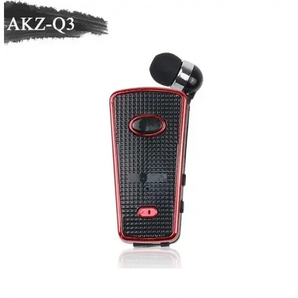 AKZ-Q3 In-ear Bluetooth Handsfree Κόκκινο