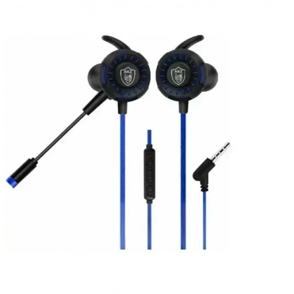 AKZ GM-D1 Gaming Headset (3.5mm) Black/Blue