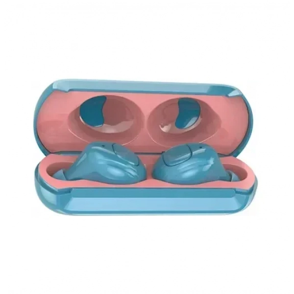 Fineblue Q Mini Earbud Bluetooth Handsfree Μπλε