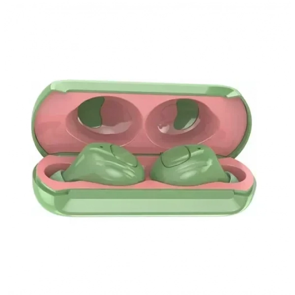 Fineblue Q Mini Earbud Bluetooth Handsfree Πράσινο