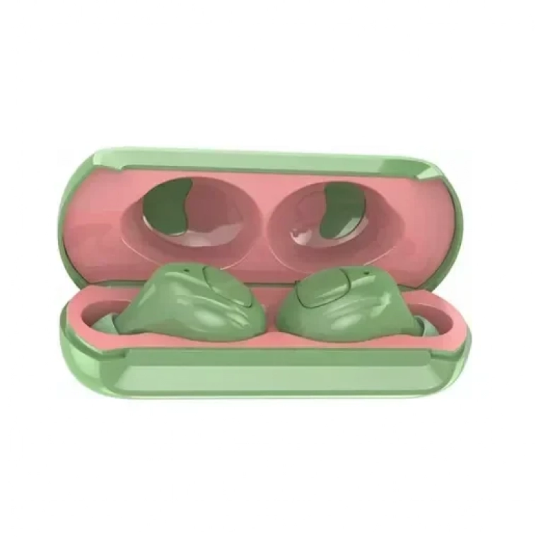 Fineblue Q Mini Earbud Bluetooth Handsfree Πράσινο