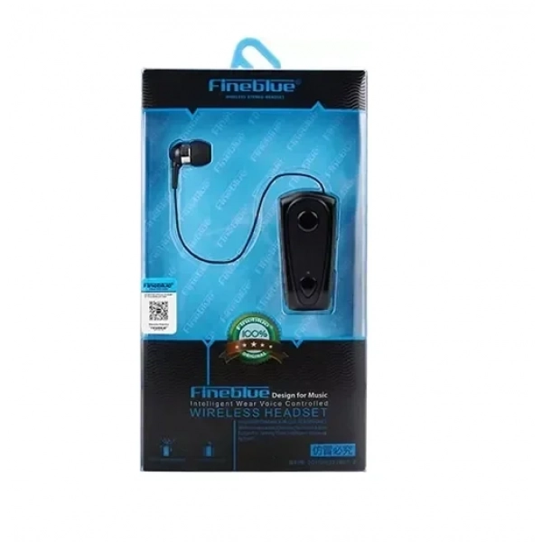 Fineblue F900 In-ear Bluetooth Handsfree Μαύρο