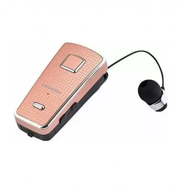 Fineblue F970 In-ear Bluetooth Handsfree Ροζ Χρυσό