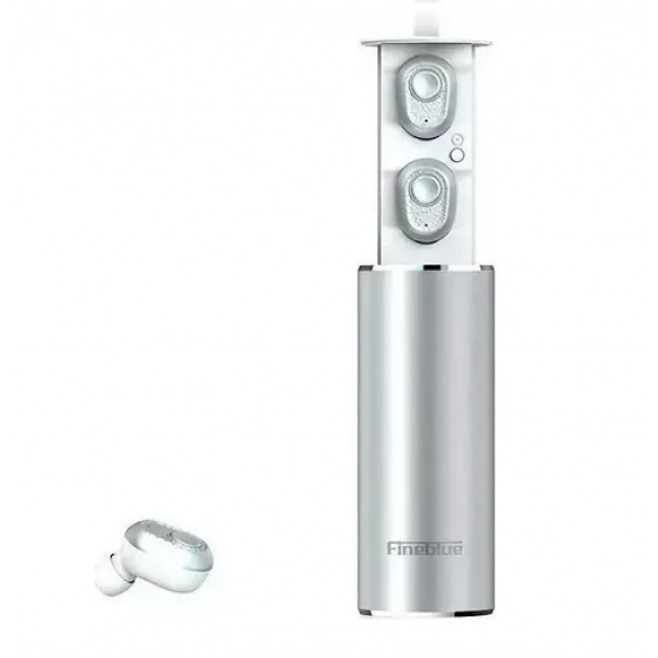 Fineblue X9 Plus In-ear Bluetooth Handsfree Ασημί