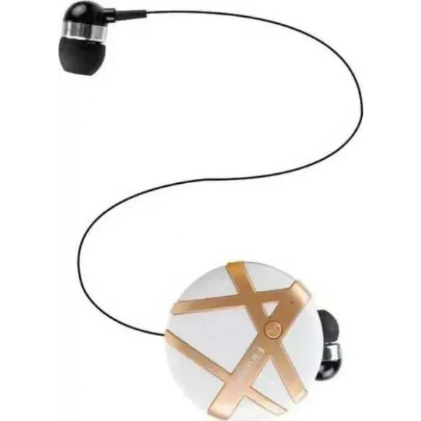 Fineblue FD-55 In-ear Bluetooth Handsfree Λευκό