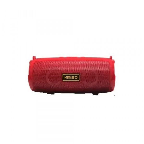 Kimiso KMS-225 Ηχείο Bluetooth 3W με Ραδιόφωνο Red