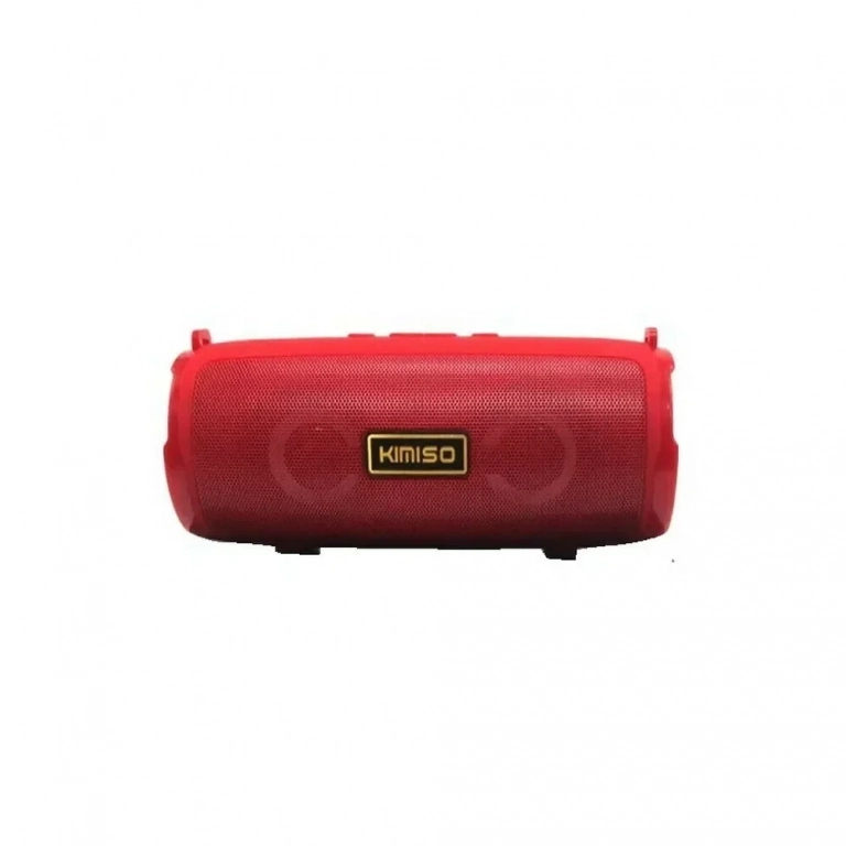 Kimiso KMS-225 Ηχείο Bluetooth 3W με Ραδιόφωνο Red