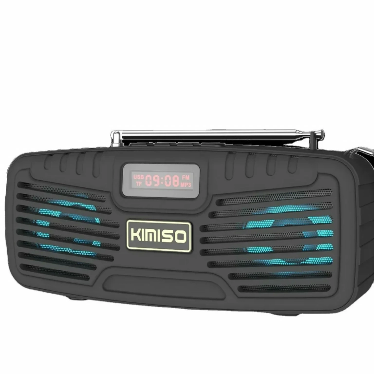 KIMISO KMS-515 Ηχείο Bluetooth 6W με Ραδιόφωνο Black