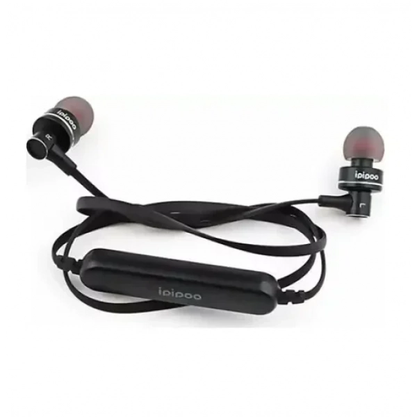 Ipipoo IP-A30BL In-ear Bluetooth Handsfree Μαύρο