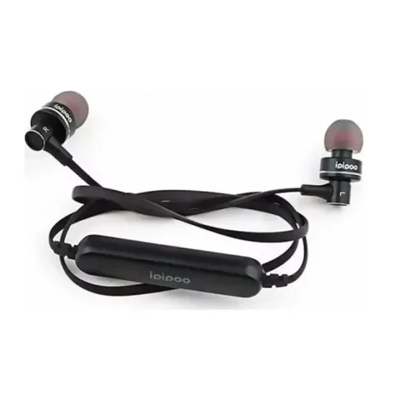 Ipipoo IP-A30BL In-ear Bluetooth Handsfree Μαύρο